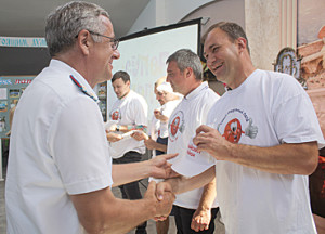 Гостей праздника поздравил С.И. Марков.