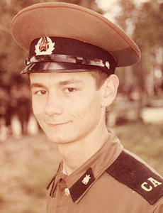 Андрей Сумской прислал это фото в музей из своей воинской части в Подмосковье в 1988 году.