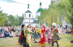Фольклорный фестиваль в станице Старочеркасской.