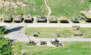 Общий вид военно-исторического комплекса.