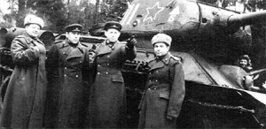 В.Л. Преображенский на фронте.