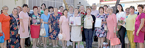 Коллектив ЦСО ГПВ и И (в центре – Т.И. Троицкая).