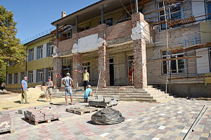 Идут ремонтные работы.