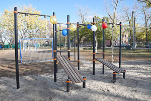 Новая площадка в хуторе Верхнеподпольном.