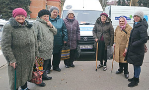 В рамках мероприятий по доставке лиц старше 65 лет в медицинские организации в октябре – ноябре 120 инвалидов посетили узких специалистов.