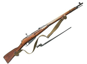 Трехлинейная винтовка Мосина образца 1891 года (модернизированная в 1930 году).