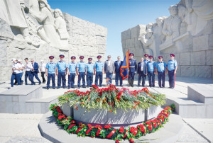 В торжественной церемонии открытия музея приняла участие и делегация из Аксайского района.